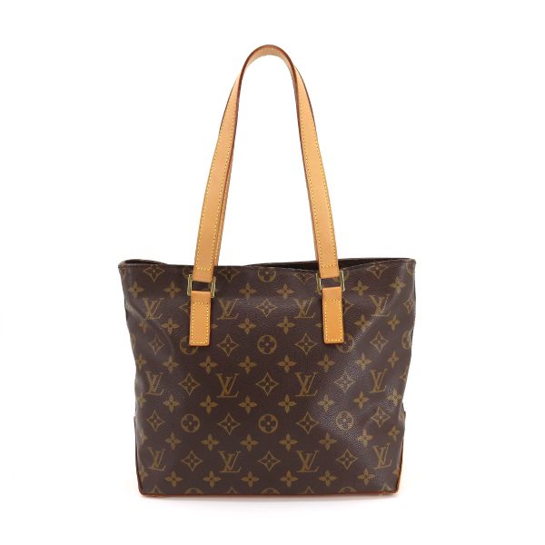 2 Louis Vuitton Monogram Hippo Piano Tote Bag Brown