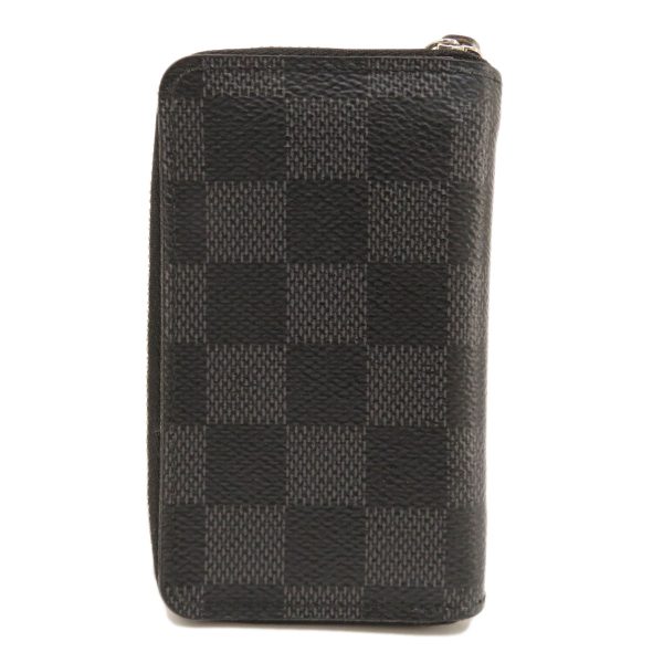 2 Louis Vuitton Zippy Coin Purse Damier Graphite Coin Case Damier Canvas