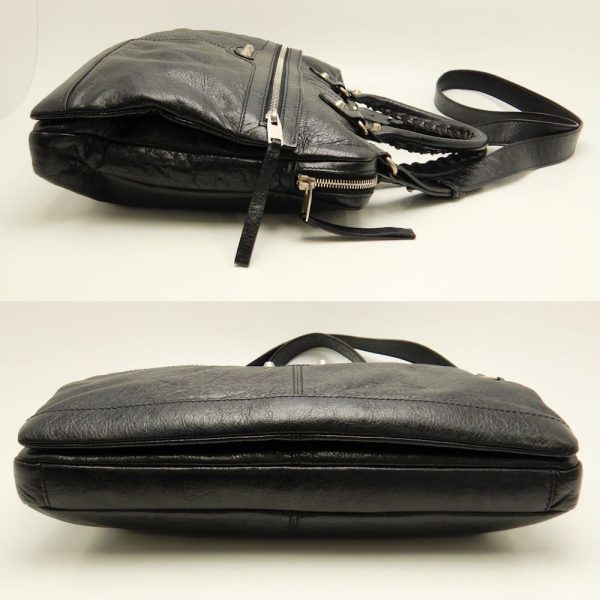 2 Balenciaga Business Bag Lambskin Black