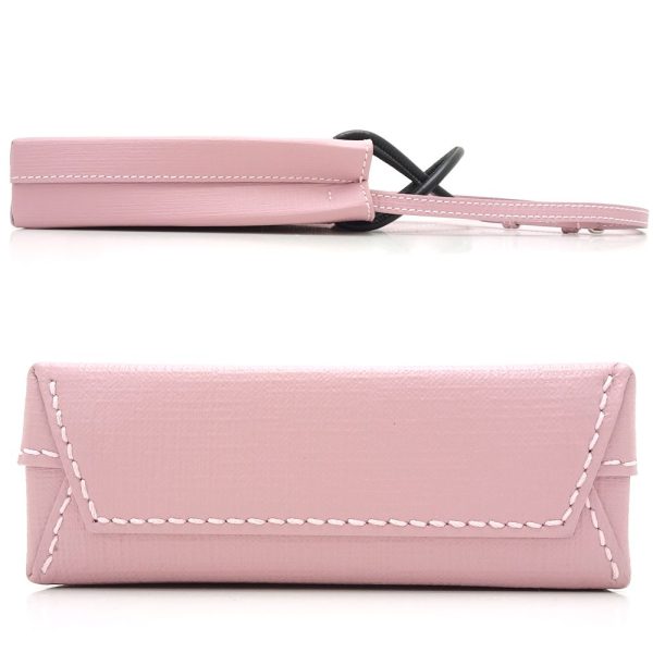 2 Balenciaga Holder Calf Pink Crossbody Shoulder Bag