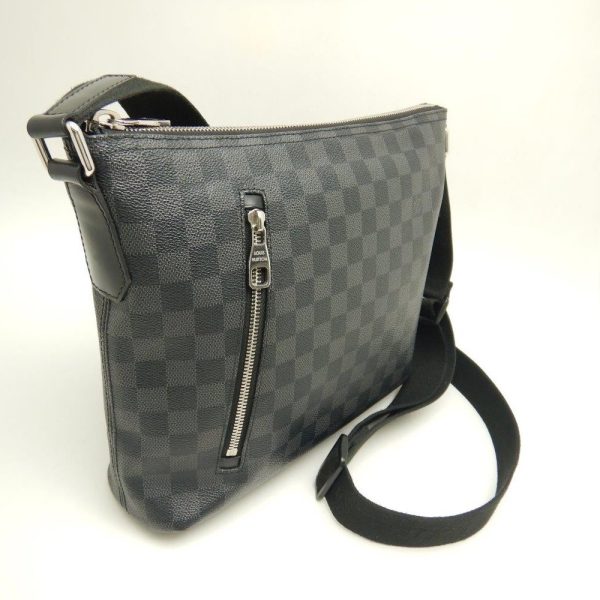 2 Louis Vuitton Damier Graphite Mick PM Diagonal Shoulder Bag