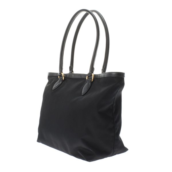 2 Prada Tote Bag Black Hardware Nylon