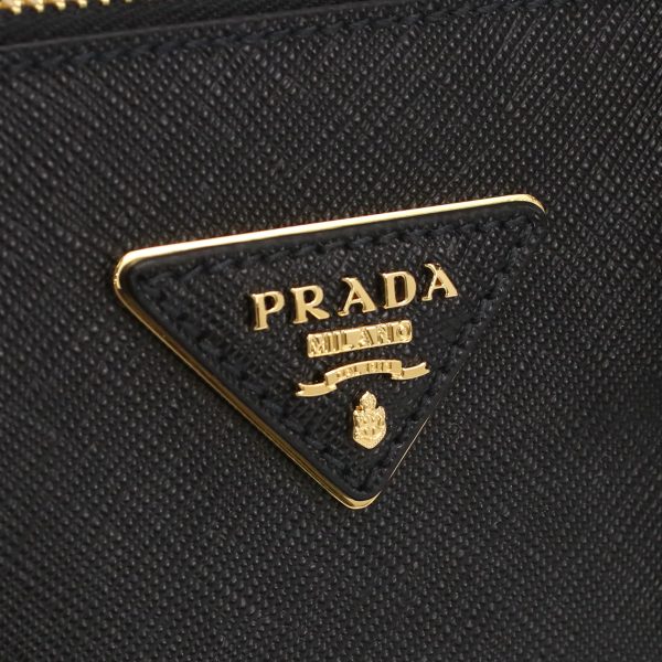 2 Prada Handbag Shoulder Bag Formal Bag Nero Black