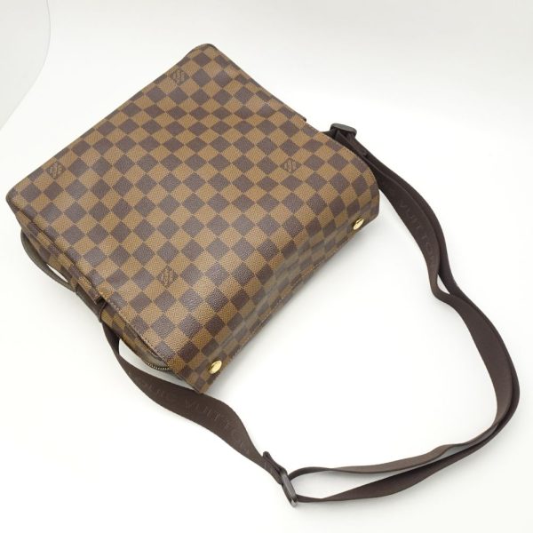 2 Louis Vuitton Damier Naviglio Ebene Diagonal Shoulder Bag