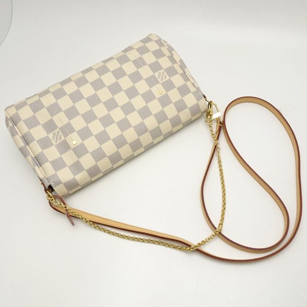 2 Louis Vuitton Damier Azur Favorite MM 2WAY Bag