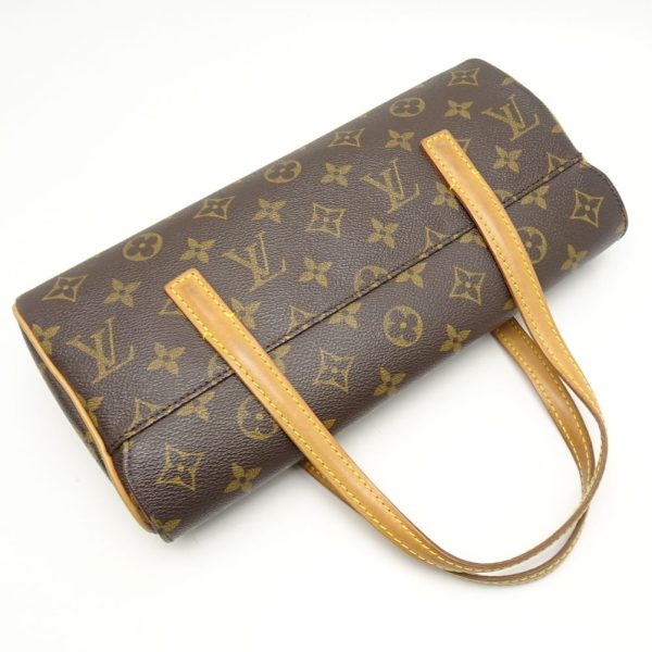 2 Louis Vuitton Monogram Sonatine Brown Handbag