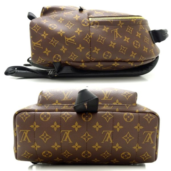 2 Louis Vuitton Monogram Palm Springs Backpack MM Brown