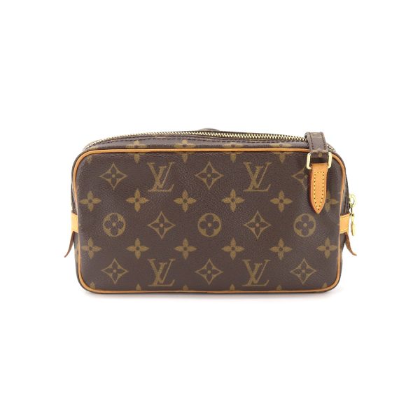 2 Louis Vuitton Monogram Pochette Marly Bandouliere Shoulder Bag