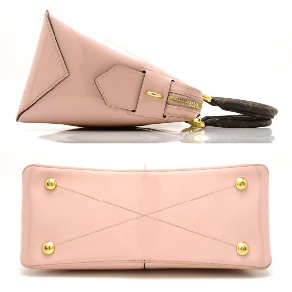 2 Louis Vuitton Miroir Patent Leather Rose Ballerine Pink 2WAY Bag