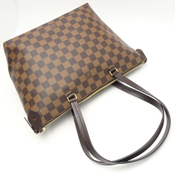 2 Louis Vuitton Damier Jena PM Ebene Shoulder Tote bag Brown