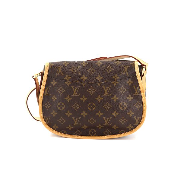 2 Louis Vuitton Monogram Menilmontant PM Shoulder Bag Brown Gold Metal Fittings