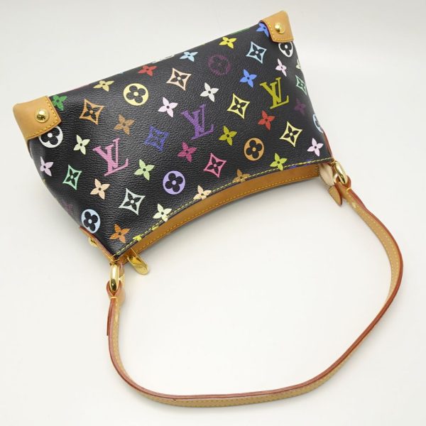 2 Louis Vuitton Multicolor Eliza Noir Semi Shoulder Bag Black