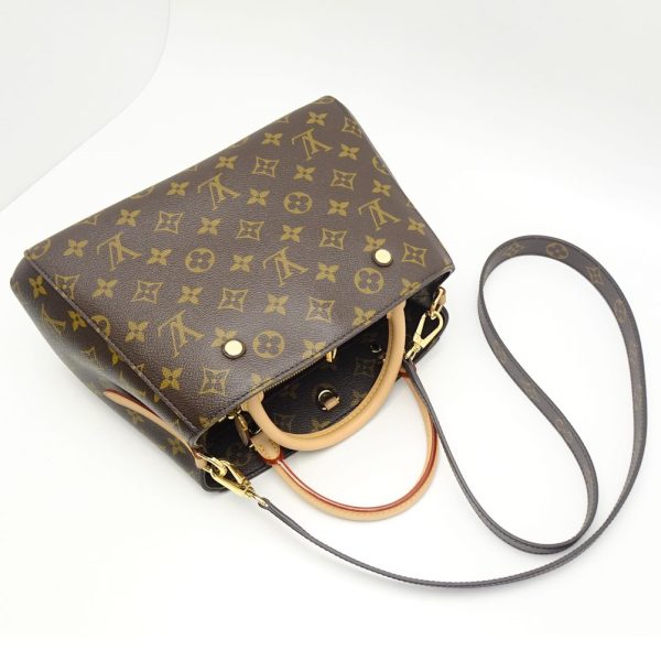 2 Louis Vuitton Monogram Montaigne BB Brown 2WAY Bag