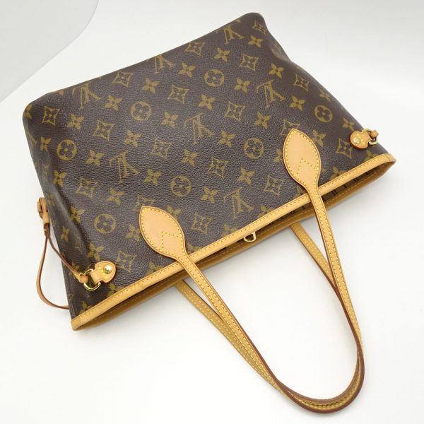 2 Louis Vuitton Monogram Neverfull PM Brown Tote Bag