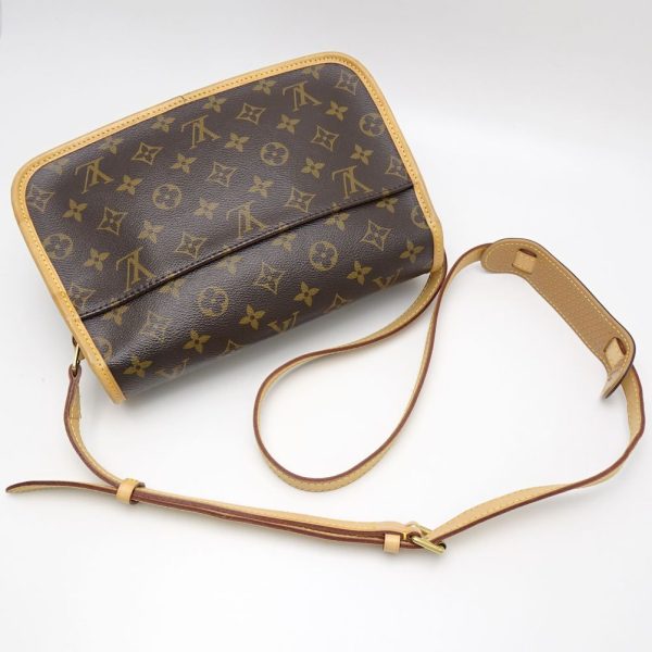 2 Louis Vuitton Monogram Sologne Brown Diagonal Shoulder Bag