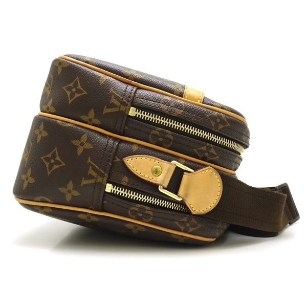 2 Louis Vuitton Monogram Reporter PM Brown