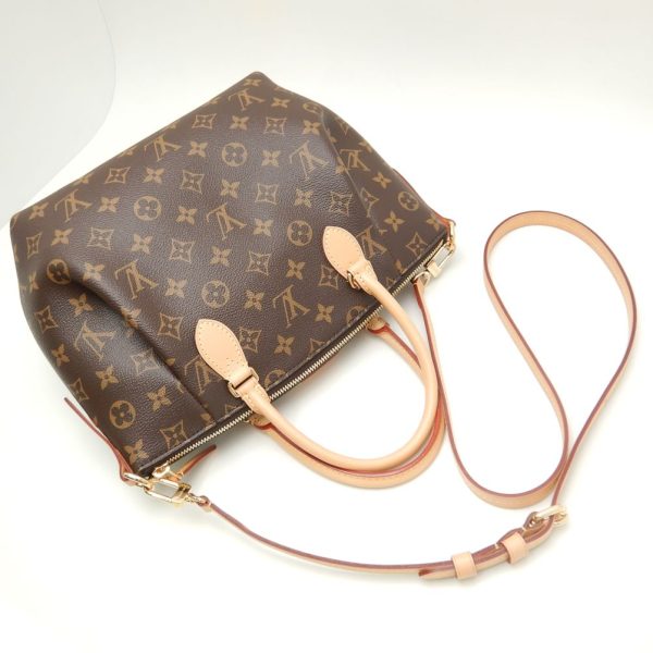 2 Louis Vuitton Monogram Turenne PM Brown Shoulder Bag