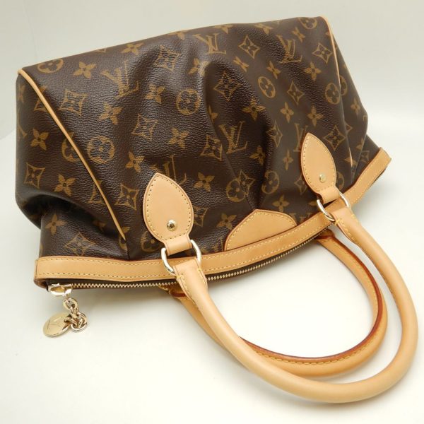 2 Louis Vuitton Monogram Tivoli PM Brown Handbag