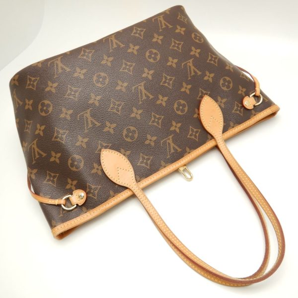 2 Louis Vuitton Monogram Neverfull PM Brown Tote Bag