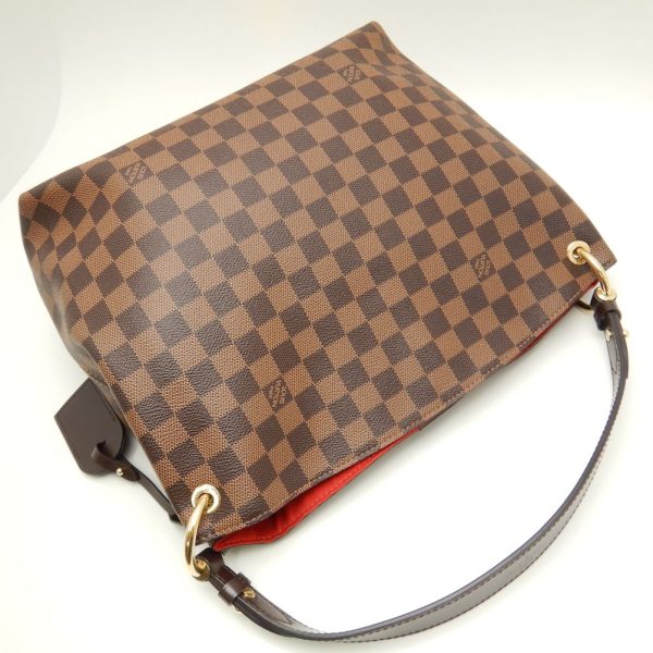 2 Louis Vuitton Damier Graceful PM Ebene Tote Bag