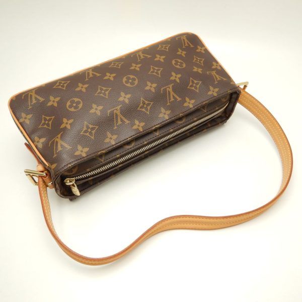 2 Louis Vuitton Monogram Viva Cite MM Brown Shoulder Bag