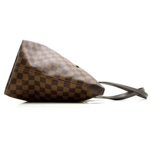 2 Louis Vuitton Damier Jena MM Ebene Shoulder Tote Brown Bag