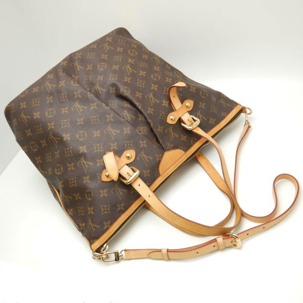 2 Louis Vuitton Monogram Palermo GM Brown 2WAY Tote Bag