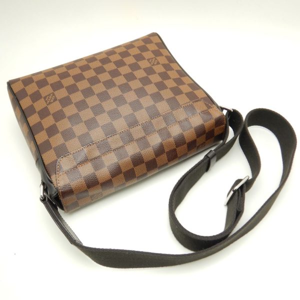 2 Louis Vuitton Damier Naviglio PM NM Ebene Diagonal Shoulder Brown