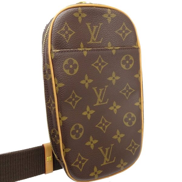 2 Louis Vuitton Body Bag Monogram Pochette Ganju Brown