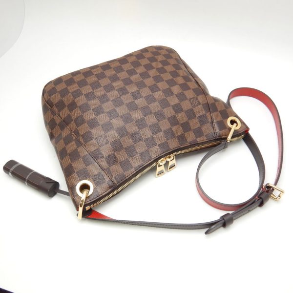 2 Louis Vuitton Damier South Bank Ebene Shoulder Bag