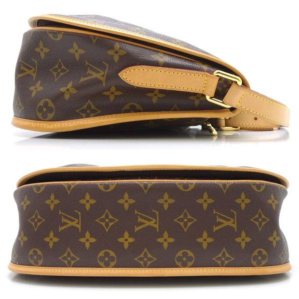 2 Louis Vuitton Monogram Menilmontane Brown Shoulder