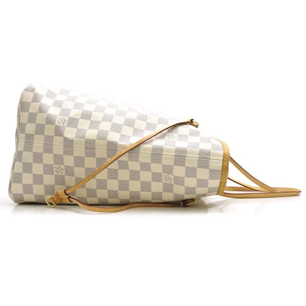 2 Louis Vuitton Damier Azur Neverfull GM Tote Bag