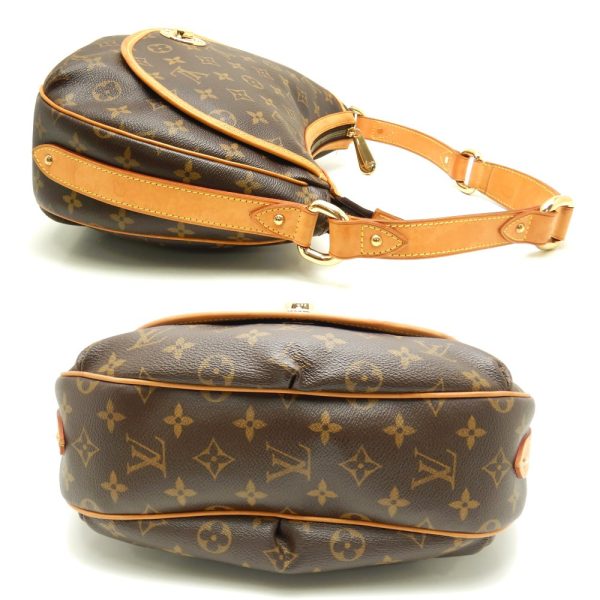 2 Louis Vuitton Monogram Turam PM Brown Shoulder Bag