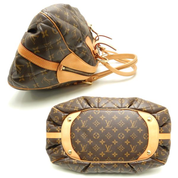 2 Louis Vuitton Monogram Etoile Bowling Brown Handbag