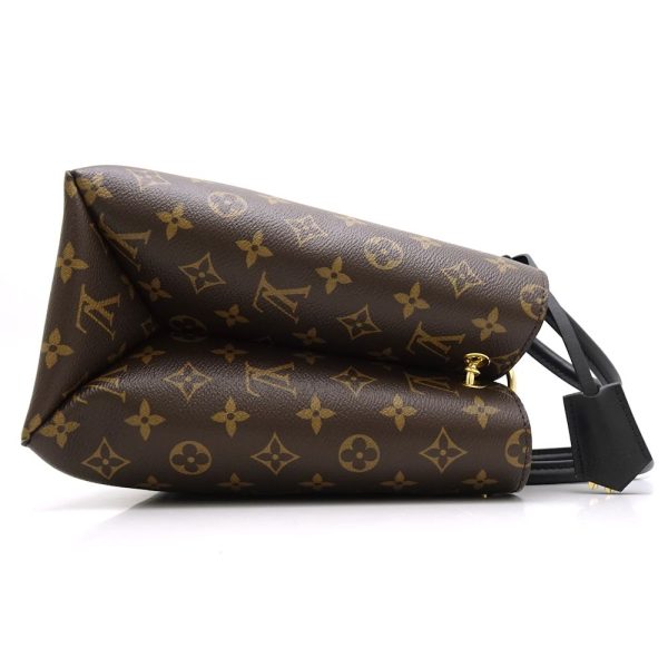 2 Louis Vuitton Monogram Flower Tote Noir 2WAY Bag