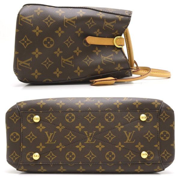 2 Louis Vuitton Monogram Montaigne MM Brown 2WAY Bag