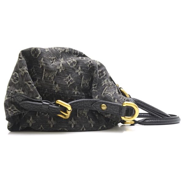 2 Louis Vuitton Monogram Denim Neo Cabby GM Noir Bag