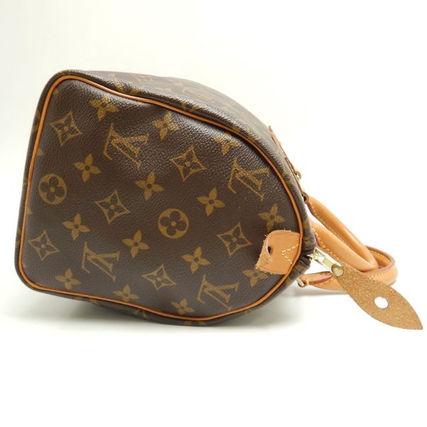 2 Louis Vuitton Monogram Speedy 25 Brown Mini Boston Bag