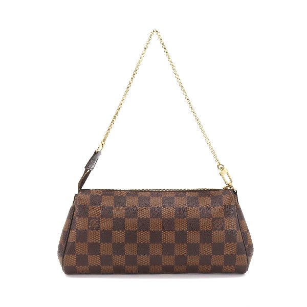 2 Louis Vuitton Damier Eva 2 way Hand Shoulder Bag Ebene Brown