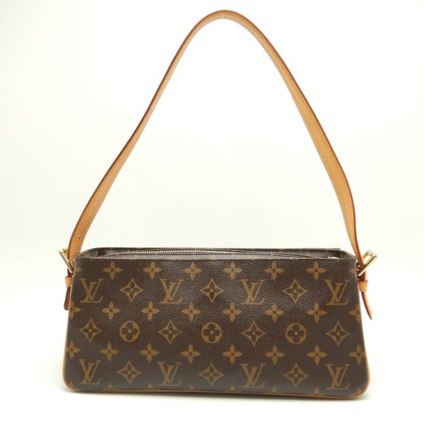 2 Louis Vuitton Monogram Viva Cite MM Brown Shoulder Bag