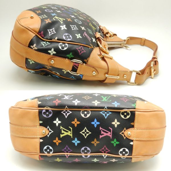 2 Louis Vuitton Multicolor Greta Noir Shoulder Bag