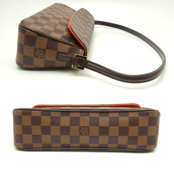 2 Louis Vuitton Damier Recoleta Ebene Handbag Brown