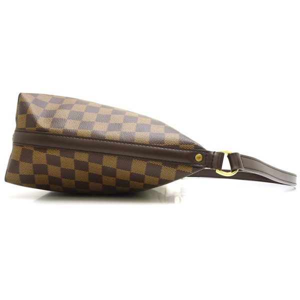 2 Louis Vuitton Damier Irovo MM Ebene Shoulder Bag Brown