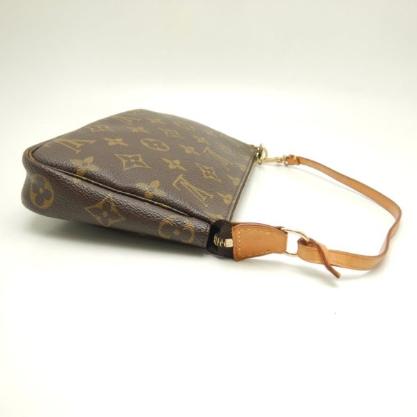 2 Louis Vuitton Monogram Pochette Accessoire Brown