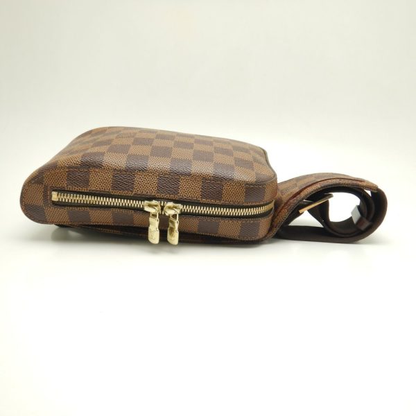 2 Louis Vuitton Damier Jeronimos Ebene Body Bag Brown