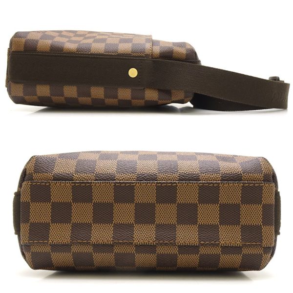 2 Louis Vuitton Damier Trotteur Ebene Shoulder Bag Brown