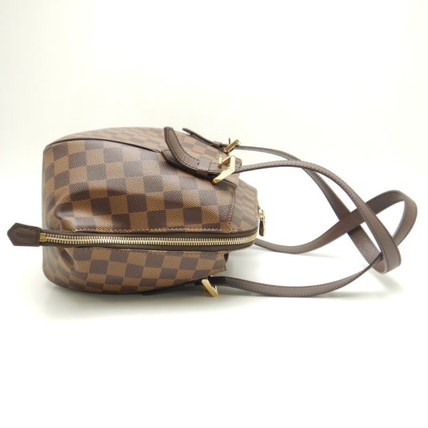 2 Louis Vuitton Damier Belem MM Ebene Shoulder Bag Brown