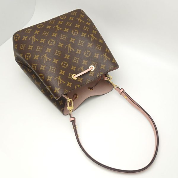 2 Louis Vuitton NeoNoe Monogram Poodle Shoulder Bag Pink