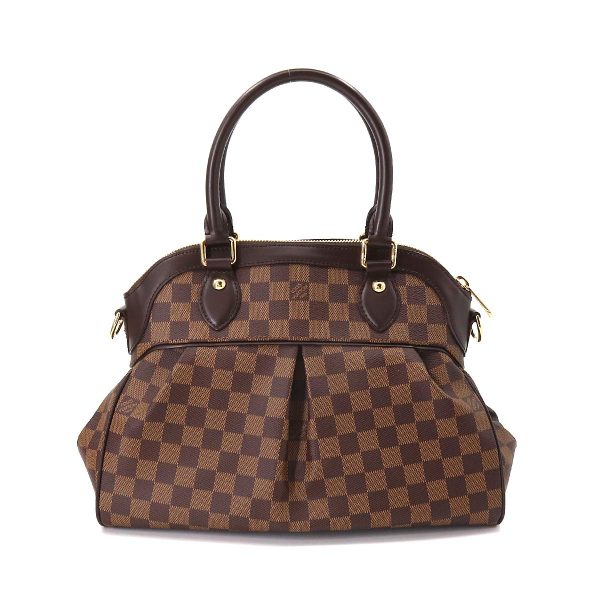 2 Louis Vuitton Damier Trevi PM 2 Way Hand Shoulder Bag Ebene