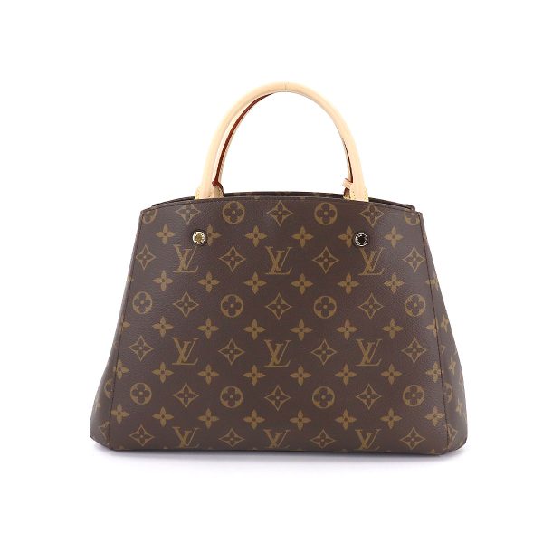 2 Louis Vuitton Monogram Montaigne MM 2 Way Hand Shoulder Bag